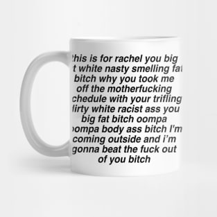 This Is For Rachel Voicemail Mug